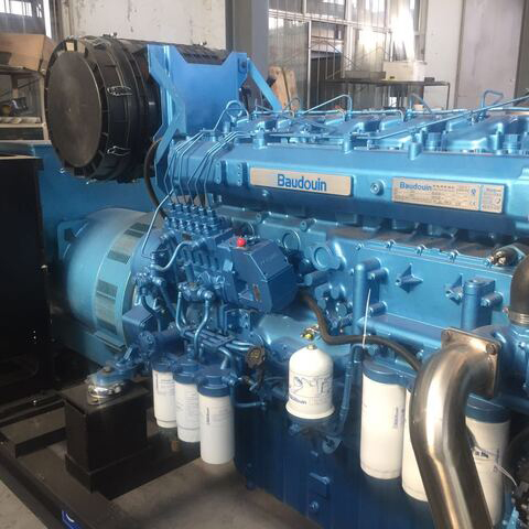 500KW Weichai Baudouin diesel generator set