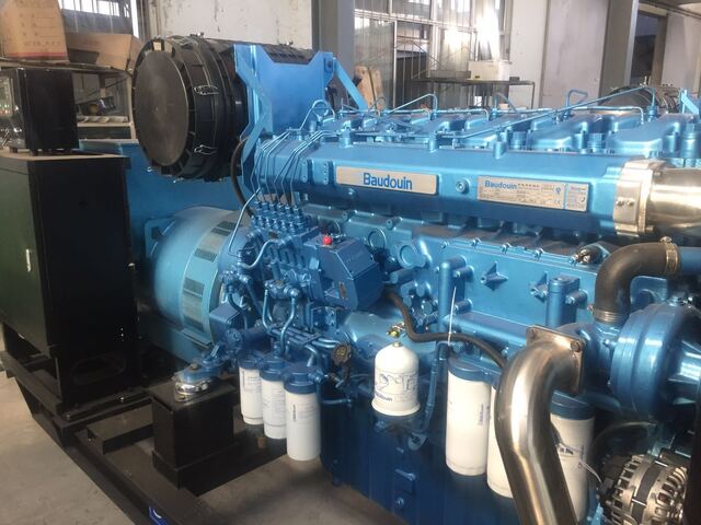 500KW Weichai Baudouin diesel generator set