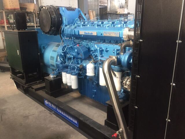 500KW Weichai Baudouin diesel generator set
