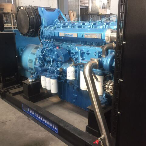 500KW Weichai Baudouin diesel generator set