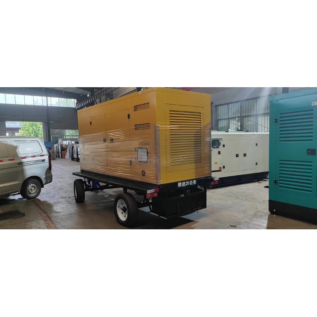 400KW trailer rainproof canopy diesel generator set Weichai