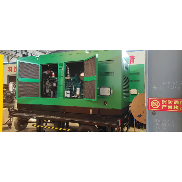 400KW Weichai mobile trailer sound box