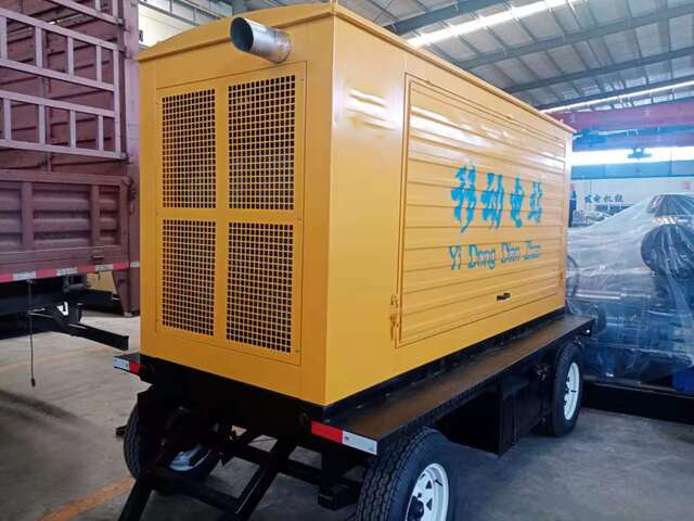 200KW Mobile Trailer Diesel Generator Set