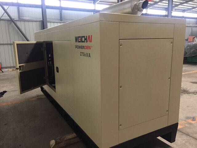 200KW Weichai diesel generator set