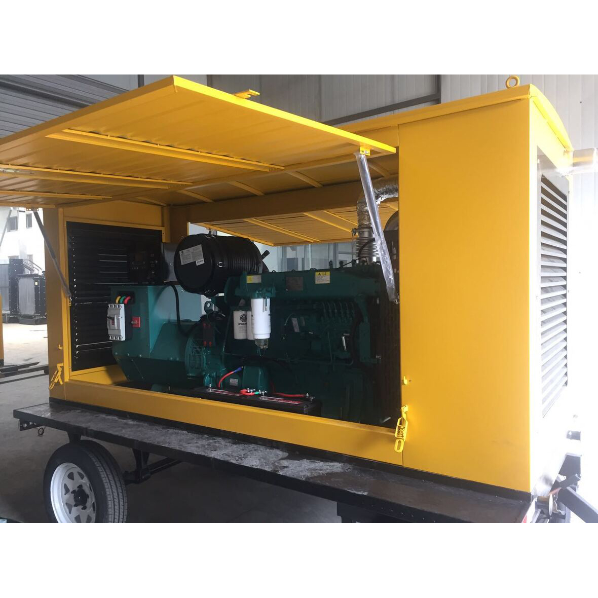 200KW Weichai Mobile Trailer Diesel Generator Set