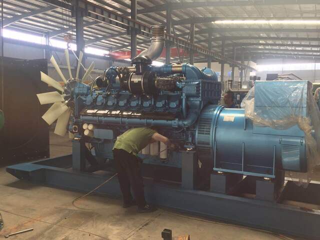 1500KW Weichai diesel generator set