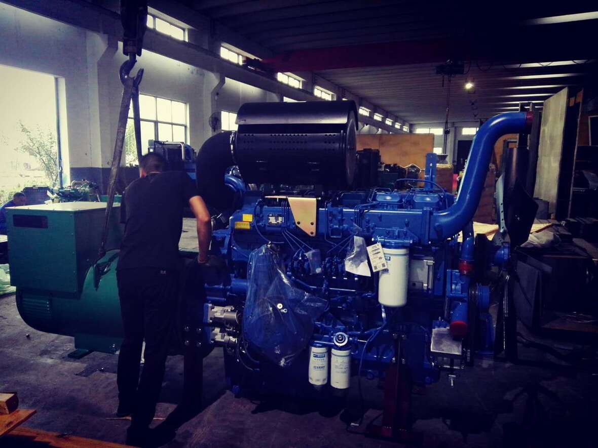 500KW Yuchai diesel generator set delivered
