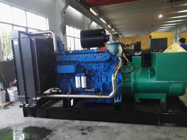 500KW Yuchai diesel generator set delivered