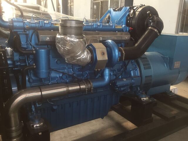 500KW Weichai Baudouin diesel generator set
